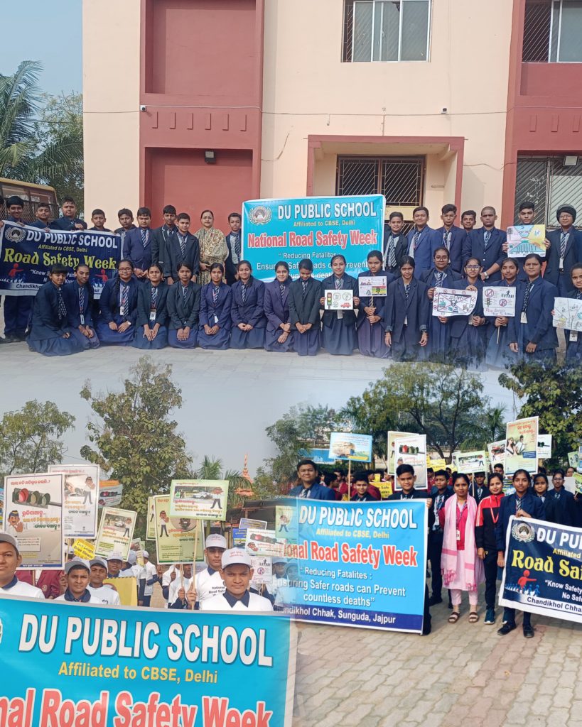 DU Public School Observes Road Safety Week